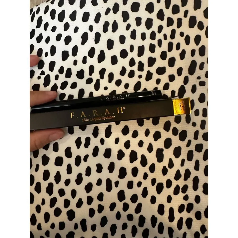 F.A.R.A.H 18hr Liquid Eyeliner Black Velvet - Long-Lasting Precision
